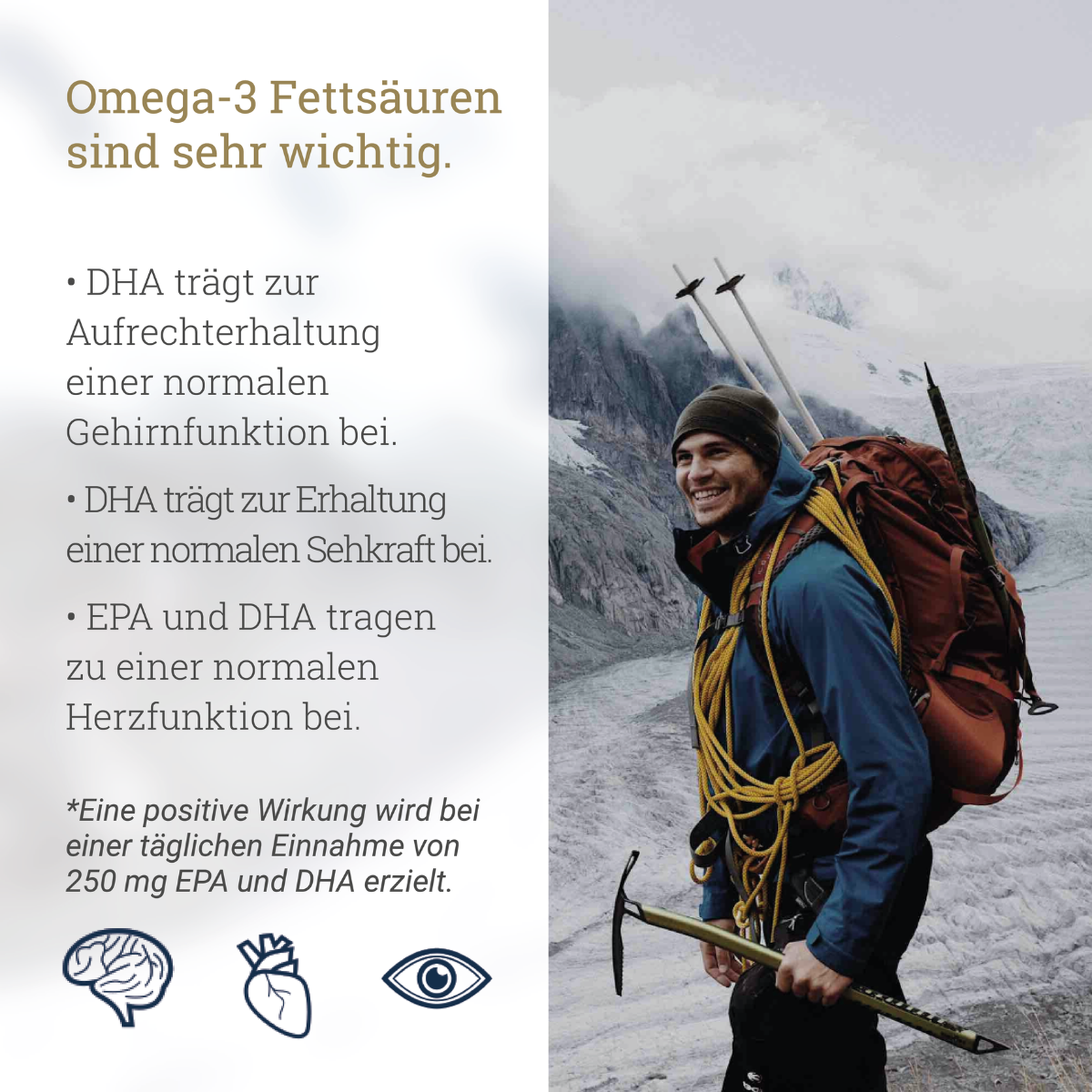 Frische Omega-3 Fischöl-Kapseln - 3 Monat