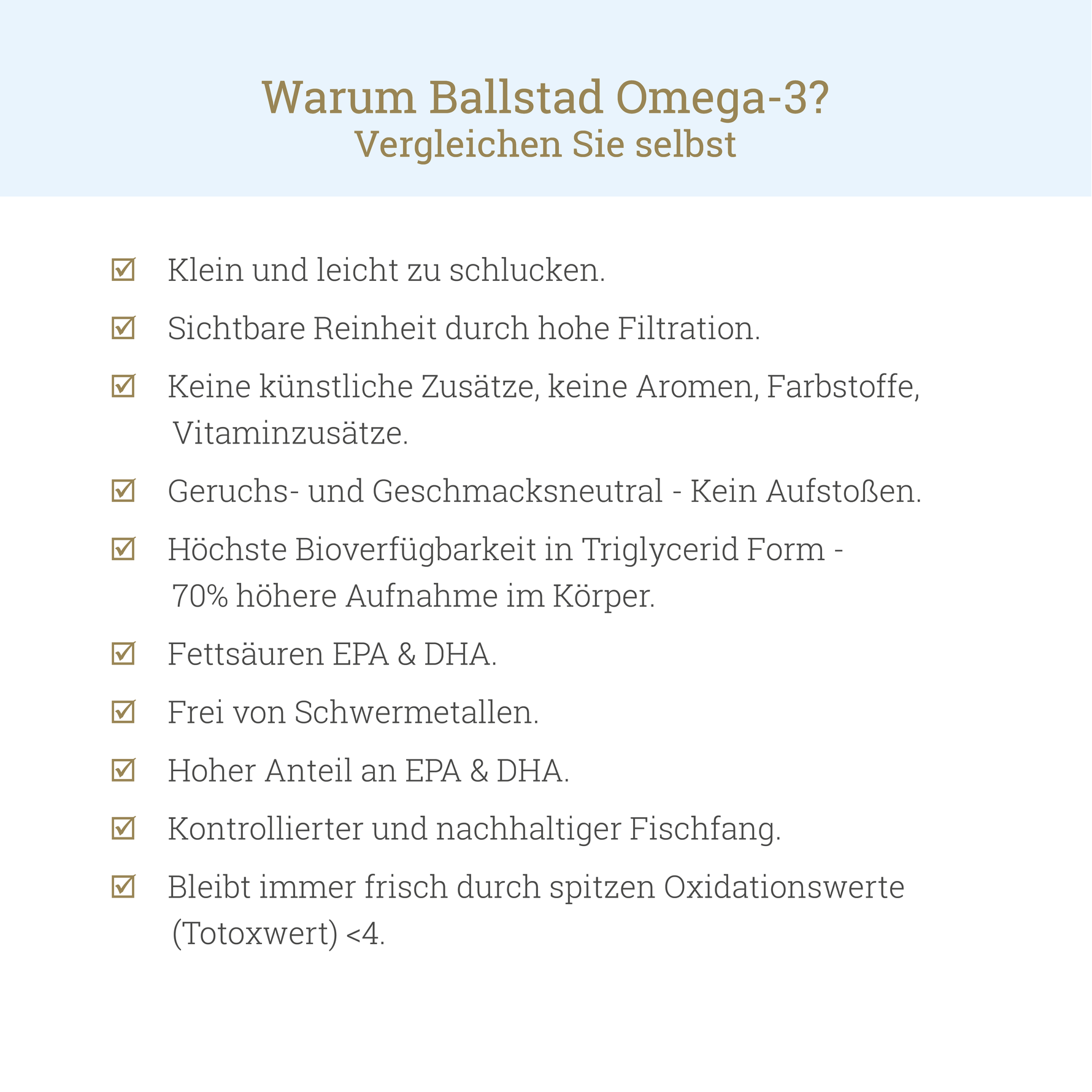 Frische Omega-3 Fischöl-Kapseln - 6 Monat